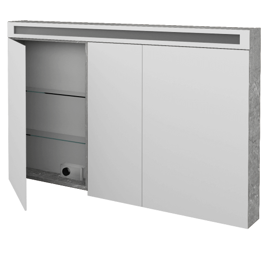 Spiegelschrank ORO GA3OE 130  - D20 Galaxy