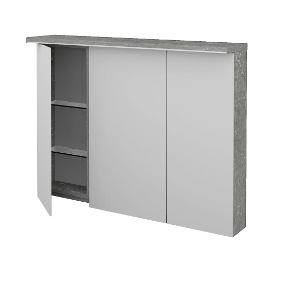 Spiegelschrank LINEA GA3OE 100  - D20 Galaxy