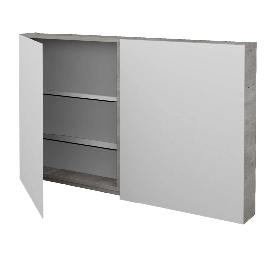 Badezimmer Spiegelschrank AMBIENTE GA2E 120  - D23 Herkules