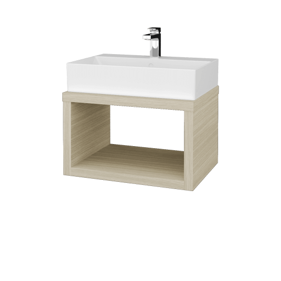 Badezimmerschrank MOVE SZO 60 (Waschtisch Kube)  - D22 Caramel